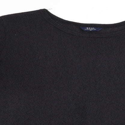Real Clothing Company Womens Black   Pullover Jumper Size 14