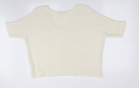 LV Clothing Womens Ivory   Pullover Jumper