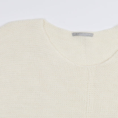LV Clothing Womens Ivory   Pullover Jumper