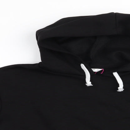 candy courture Girls Black   Pullover Hoodie Size 13 Years  - Cropped