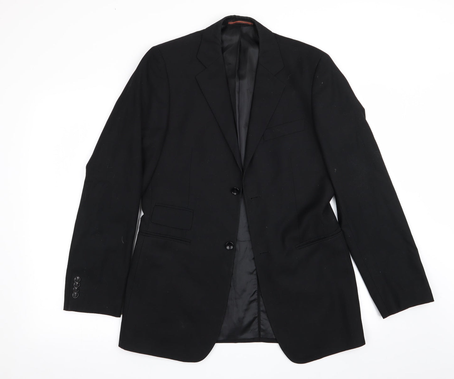 Mens UK Size 36 Topman London Black Jacket