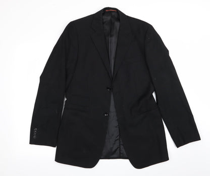 Mens UK Size 36 Topman London Black Jacket