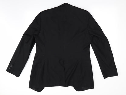 Mens UK Size 36 Topman London Black Jacket