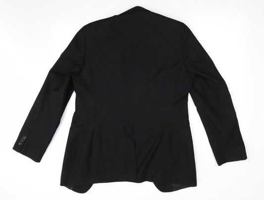Mens UK Size 36 Topman London Black Jacket