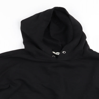 H&M Girls Black   Pullover Hoodie Size 14 Years  - Brooklyn