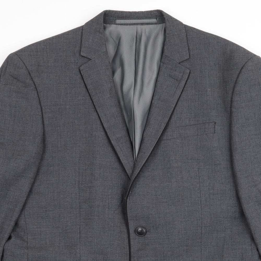 George Mens Grey   Jacket Suit Jacket