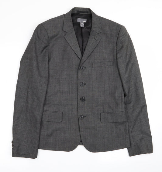 Mens UK Size 36 H&M Regular Grey Suit Jacket