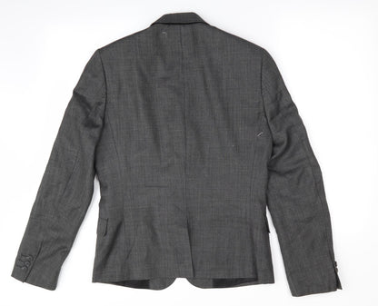 Mens UK Size 36 H&M Regular Grey Suit Jacket