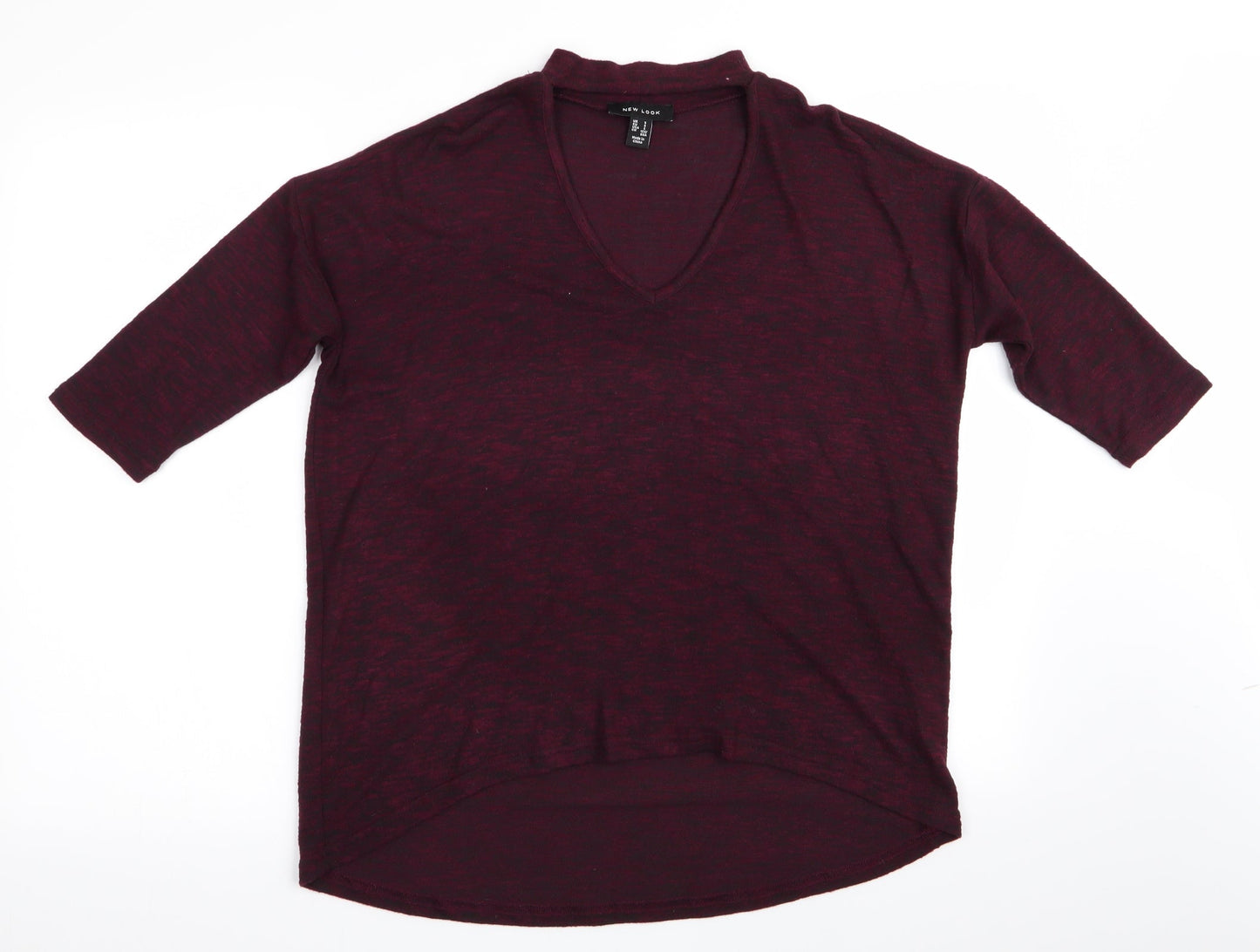 Womens UK Size S New Look Purple Pullover Jumper