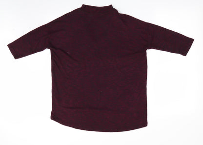Womens UK Size S New Look Purple Pullover Jumper