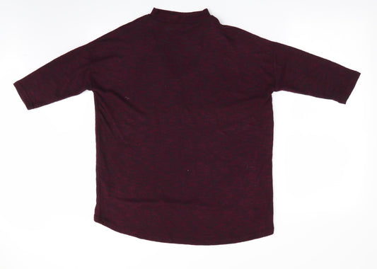 Womens UK Size S New Look Purple Pullover Jumper