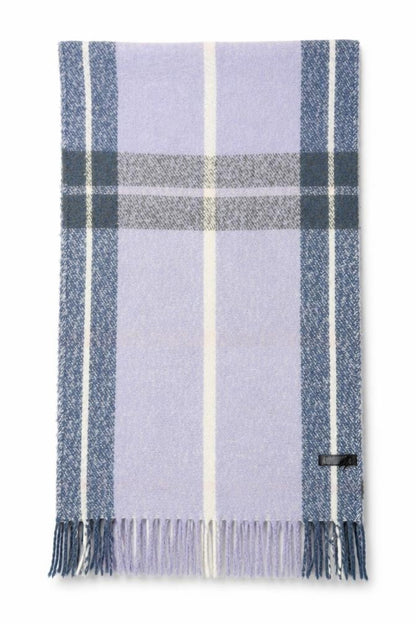 Marks & Spencer Womens Purple Check   Shawl/Wrap