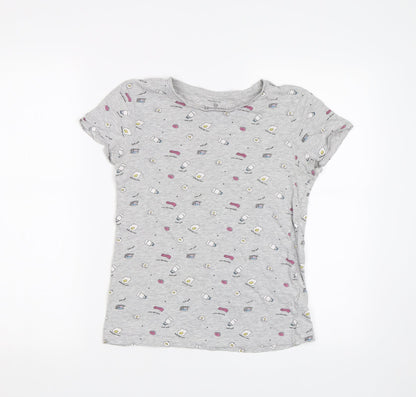 Primark Womens Grey   Basic Polo Size 8