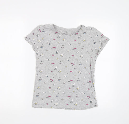 Primark Womens Grey   Basic Polo Size 8