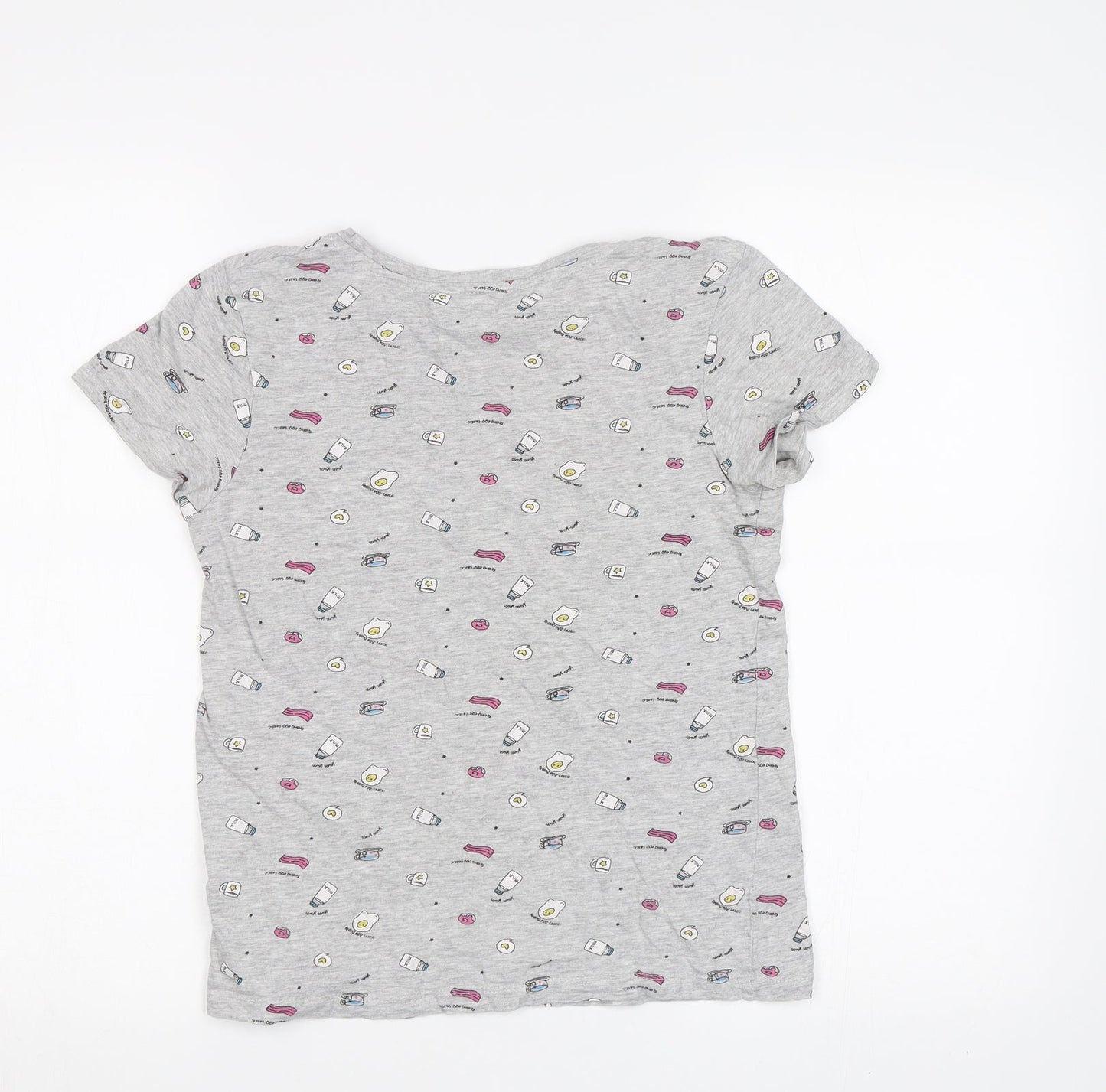 Primark Womens Grey   Basic Polo Size 8