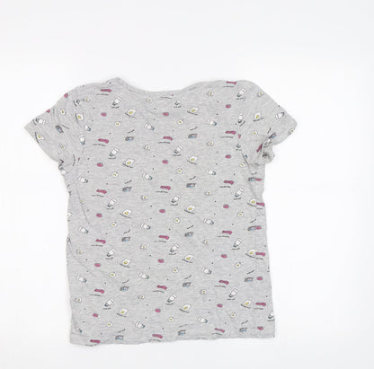 Primark Womens Grey   Basic Polo Size 8