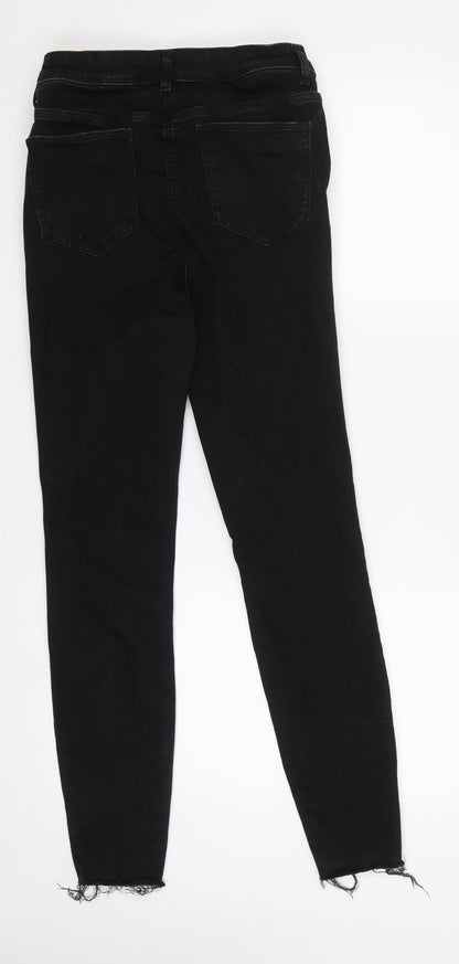 NEXT Womens Black   Skinny Jeans Size 8 L28 in