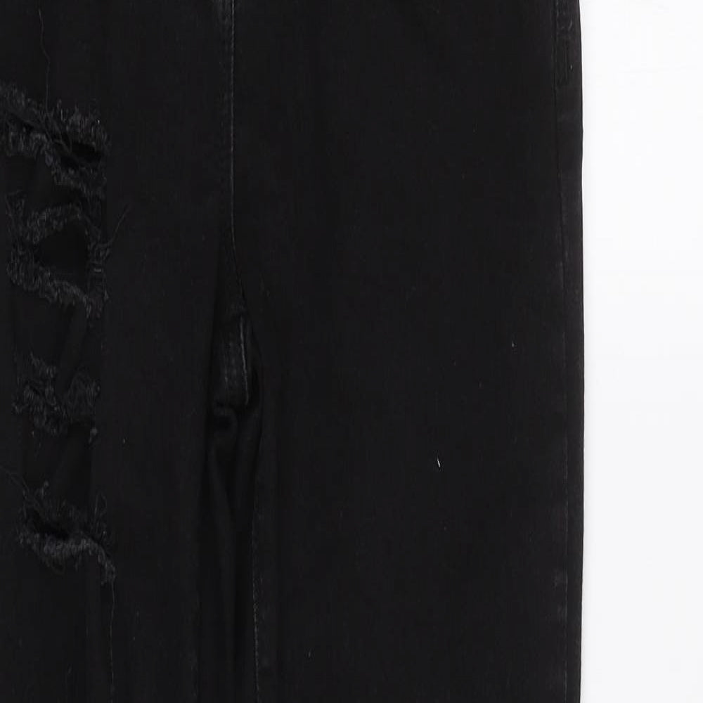 NEXT Womens Black   Skinny Jeans Size 8 L28 in
