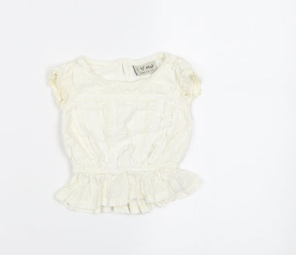 NEXT Baby White   Basic Blouse Size 3-6 Months