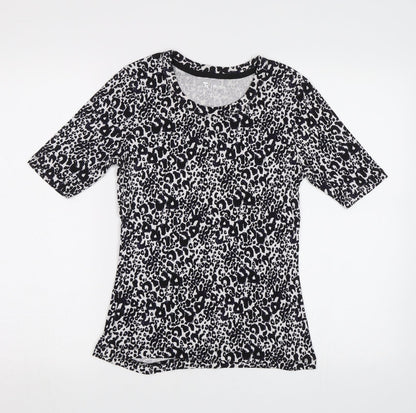 Womens UK Size 10 TU Black Basic T-Shirt