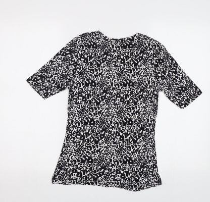 Womens UK Size 10 TU Black Basic T-Shirt