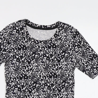 Womens UK Size 10 TU Black Basic T-Shirt