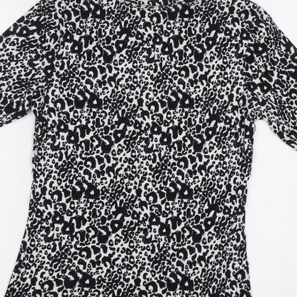 Womens UK Size 10 TU Black Basic T-Shirt