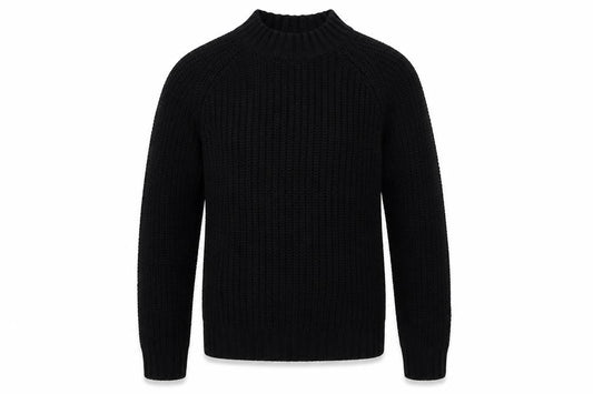 Front view of Miss E-vie girls’ black jumper, size 11-12, years