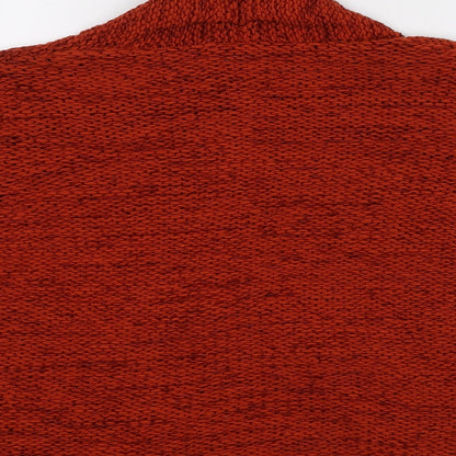 Womens UK Size 12 Minuet Brown Cardigan Jumper