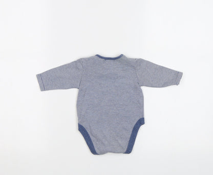 NEXT Baby Blue Striped  Romper One-Piece Size 0-3 Months