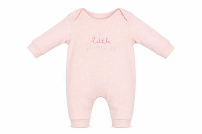 Blue Zoo Baby Pink Geometric  Babygrow One-Piece Size 0-3 Months  - Star Print