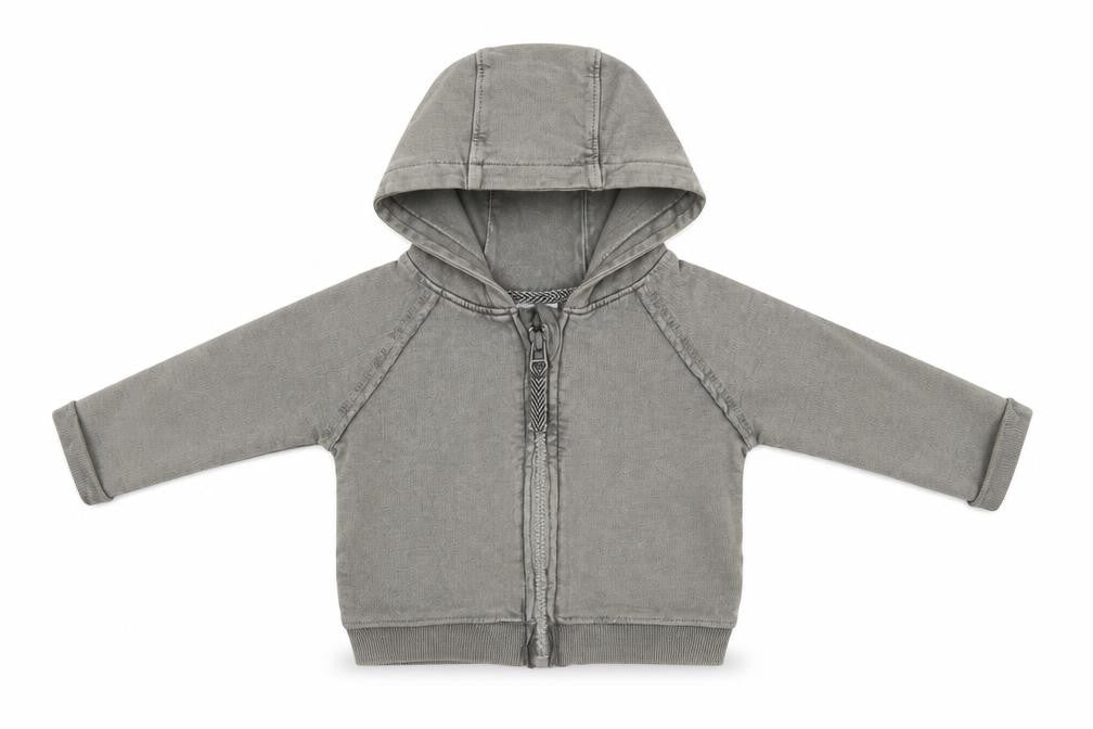 Next Baby Grey   Full Zip Jumper Size 6-9 Months