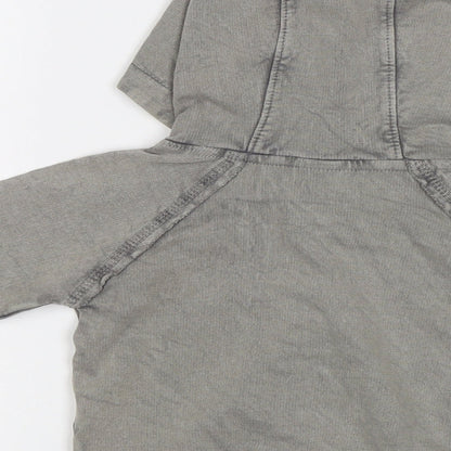 NEXT Baby Grey   Full Zip Jumper Size 6-9 Months