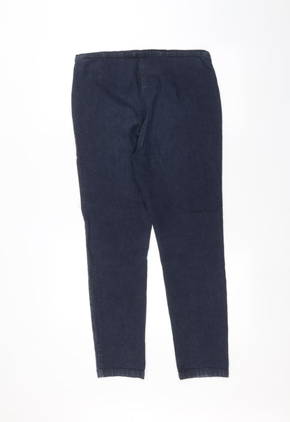 Womens UK Size 12 Marks and Spencer Regular Fit Skinny Blue Jeans