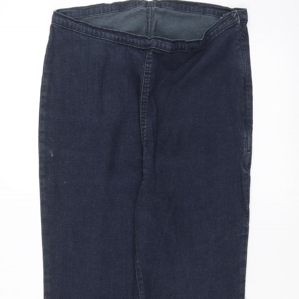 Womens UK Size 12 Marks and Spencer Regular Fit Skinny Blue Jeans