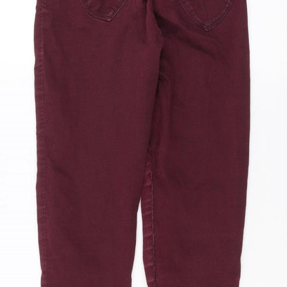 Dorothy Perkins Womens Red   Skinny Jeans Size 10 L28 in