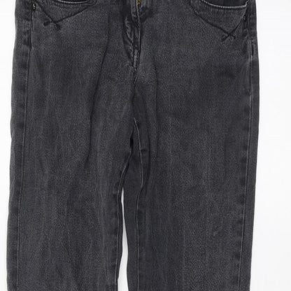 Falmer Womens Black   Straight Jeans Size 10 L27 in