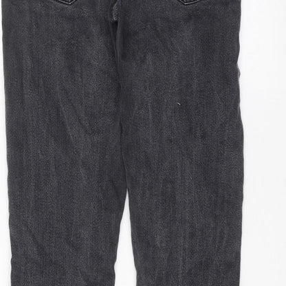 Falmer Womens Black   Straight Jeans Size 10 L27 in