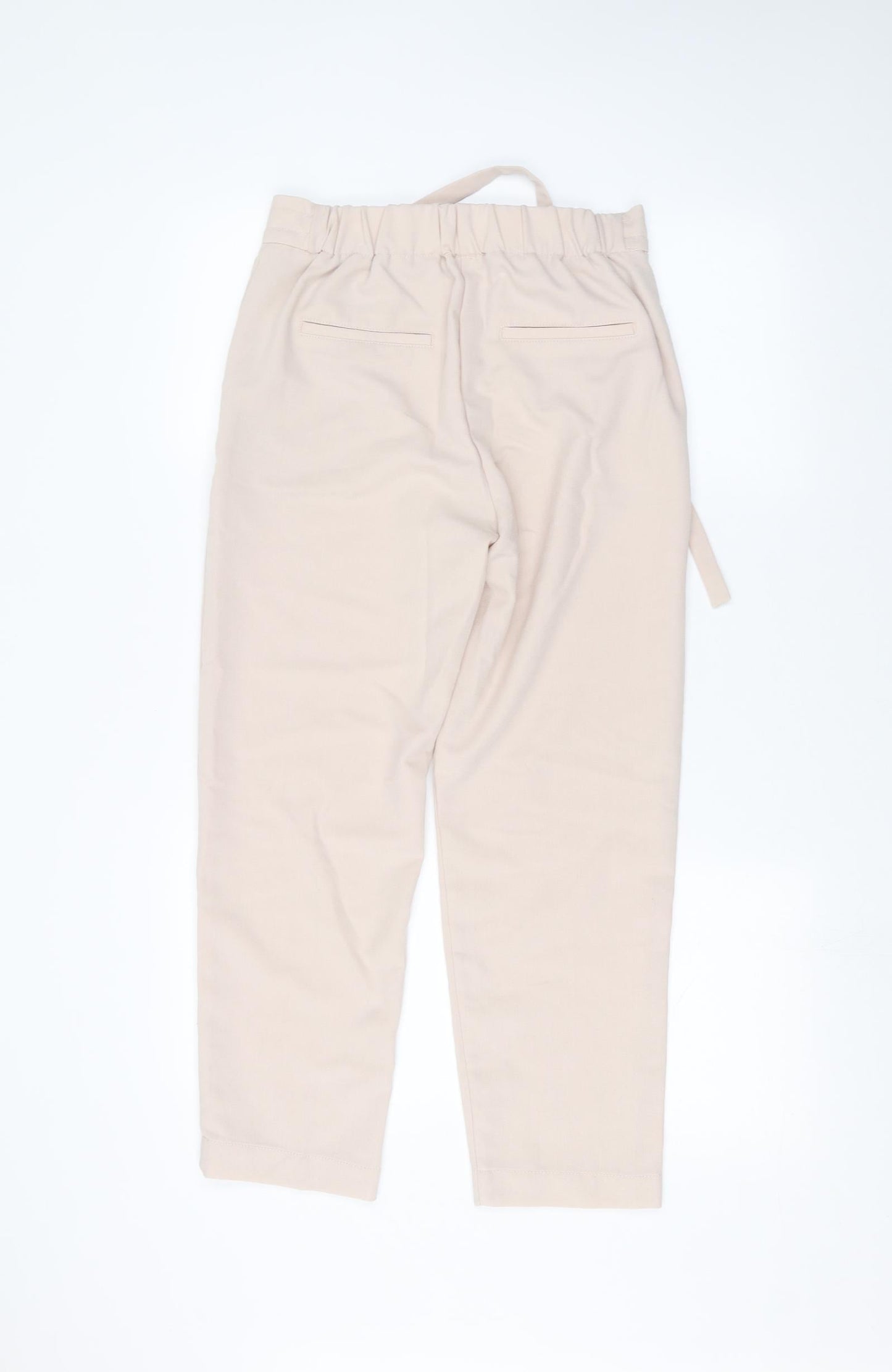 Womens UK Size S H&M Regular Fit  Pink Trousers