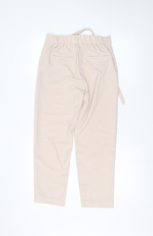 Womens UK Size S H&M Regular Fit  Pink Trousers