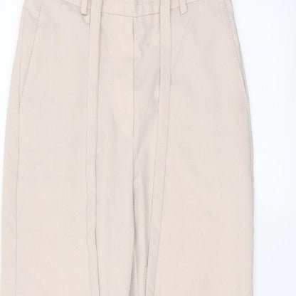 Womens UK Size S H&M Regular Fit  Pink Trousers