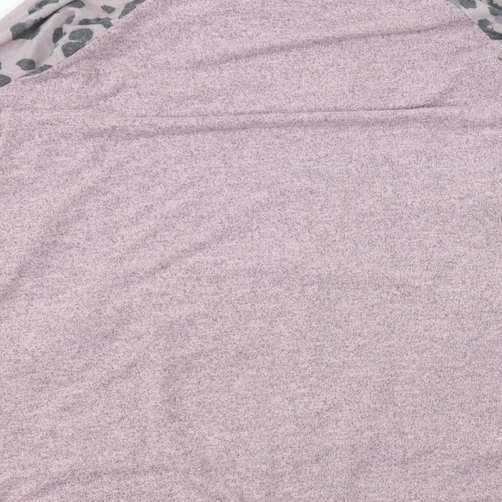 Womens UK Size M Preworn Pink Pullover Jumper