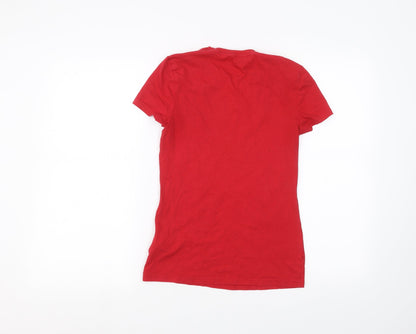 Reebok Mens Red    T-Shirt Size XS