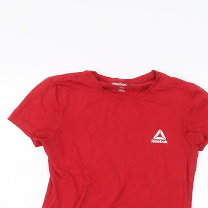 Reebok Mens Red    T-Shirt Size XS