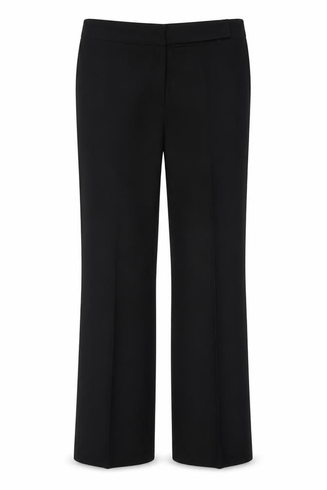 Womens UK Size 12 Etam Regular Fit  Black Trousers