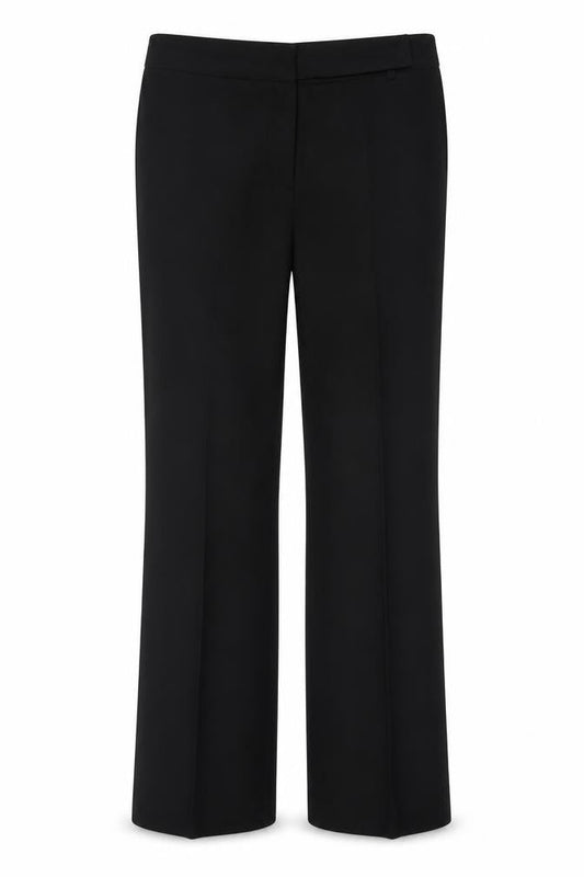 Womens UK Size 12 Etam Regular Fit  Black Trousers