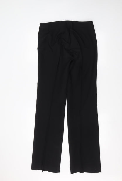 Womens UK Size 12 Etam Regular Fit  Black Trousers