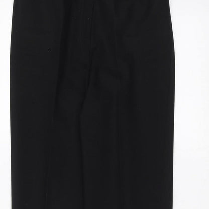 Womens UK Size 12 Etam Regular Fit  Black Trousers