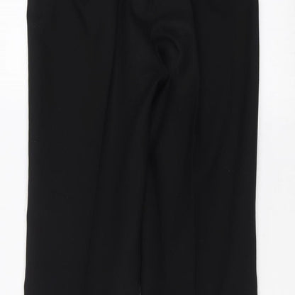 Womens UK Size 12 Etam Regular Fit  Black Trousers