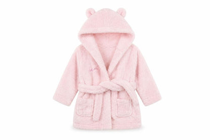 studio baby Baby Pink Solid  Babydoll Robe Size 6-9 Months